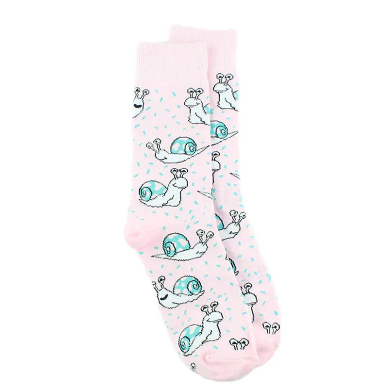 Animal Pug Elephant Lionu Funny Socks Men Chili Hamburg Pizza Crew Socks Harajuk Novelty Gift Sokken Unisex Skateboard Socks