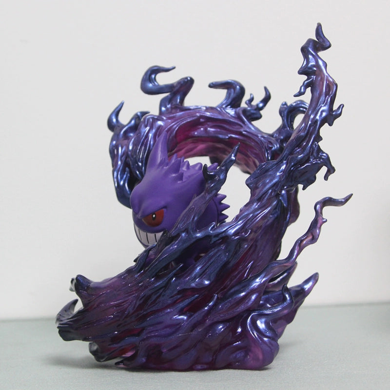 Pokemon Gengar Anime Figure Sun Snorlax Ghost Claw Action Figurine 18cm Pvc Statue Model Desk Decoration Collection Toy Kid Gift