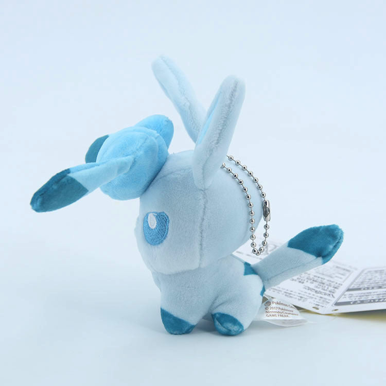 Pokemon Eevee Stuffed Plush Doll Q Version Sylveon Eeveelution Glaceon Leafeon Umbreon Espeon Jolteon Vaporeon Pet Elves Gift