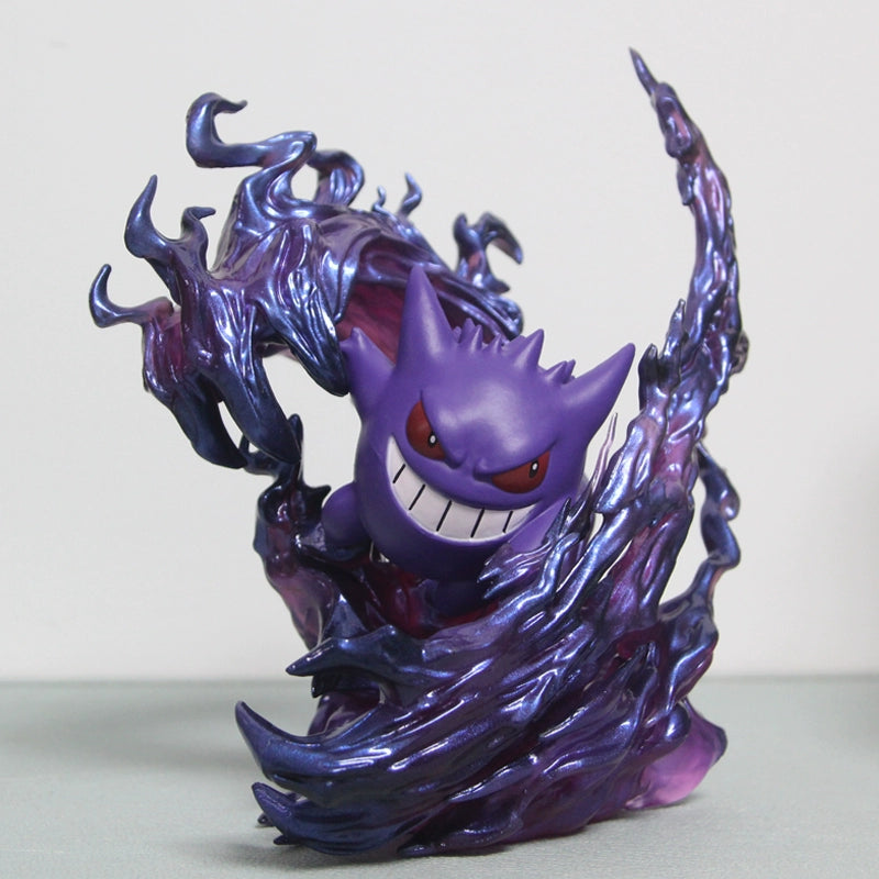 Pokemon Gengar Anime Figure Sun Snorlax Ghost Claw Action Figurine 18cm Pvc Statue Model Desk Decoration Collection Toy Kid Gift