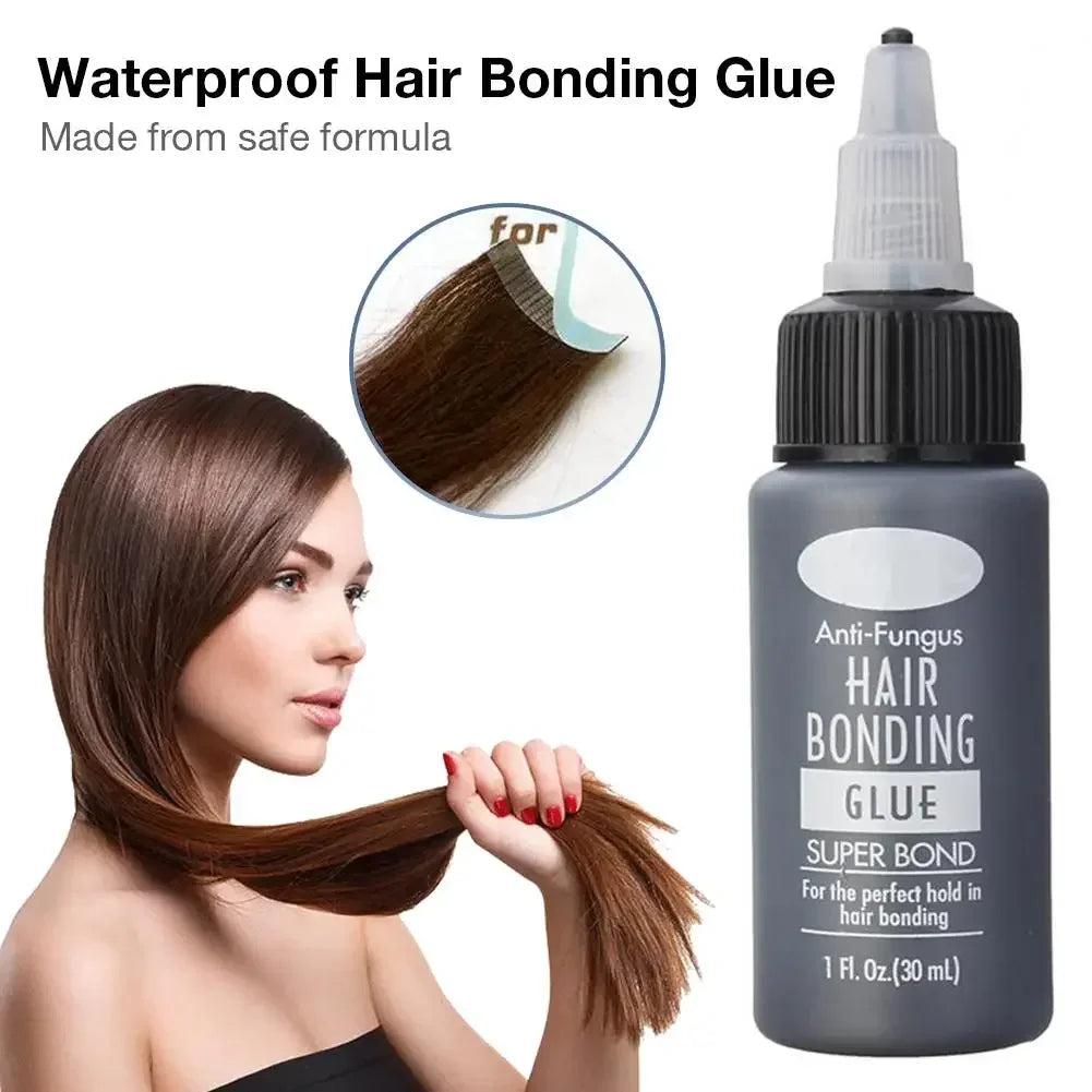 Waterproof Hair Weaving Bonding Glue Strong Hold Hair Extensions Adhesives For Salon Professional Hair Wig Bonding Glue