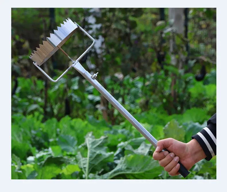 Durable Metal Film Puncher Vegetable Planting and Transplanting Agricultural Film Breaker Plastic Films Puncture Gardening Tool