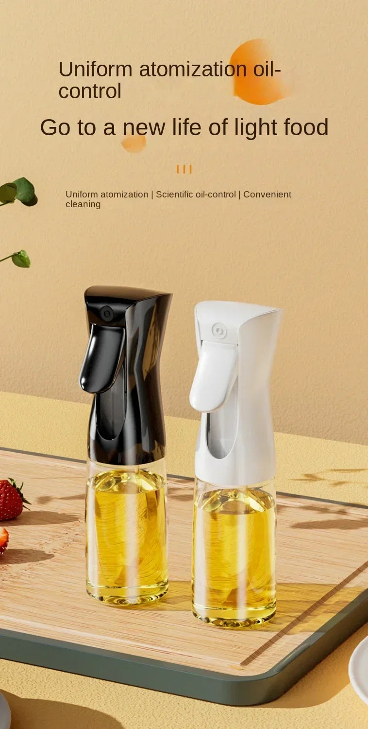 Oil Spray for Cooking Olive Oil Dispenser Bottle Sprayer Mist-Reusable Food Grade Oil Vinegar Spray Bottle Kitchen Accessories