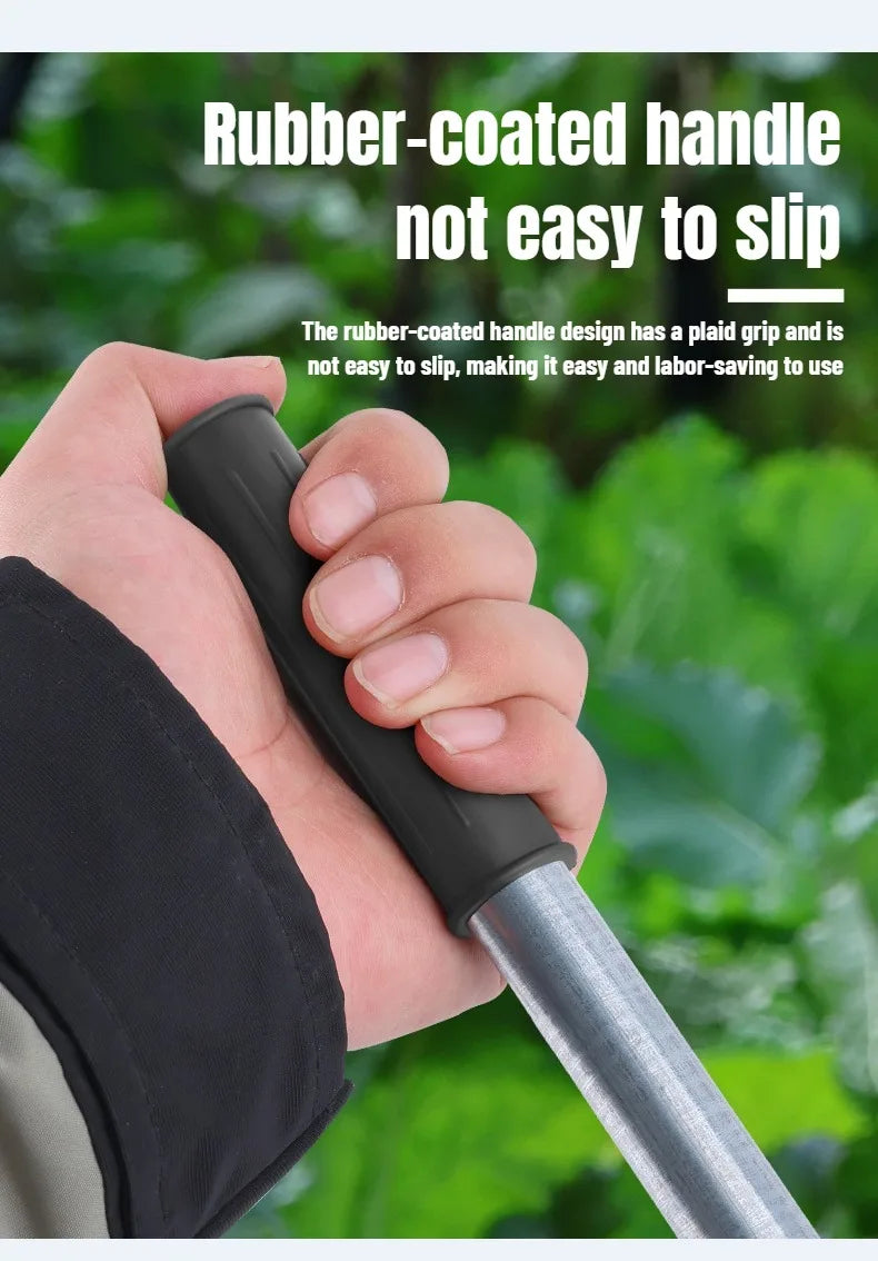 Durable Metal Film Puncher Vegetable Planting and Transplanting Agricultural Film Breaker Plastic Films Puncture Gardening Tool