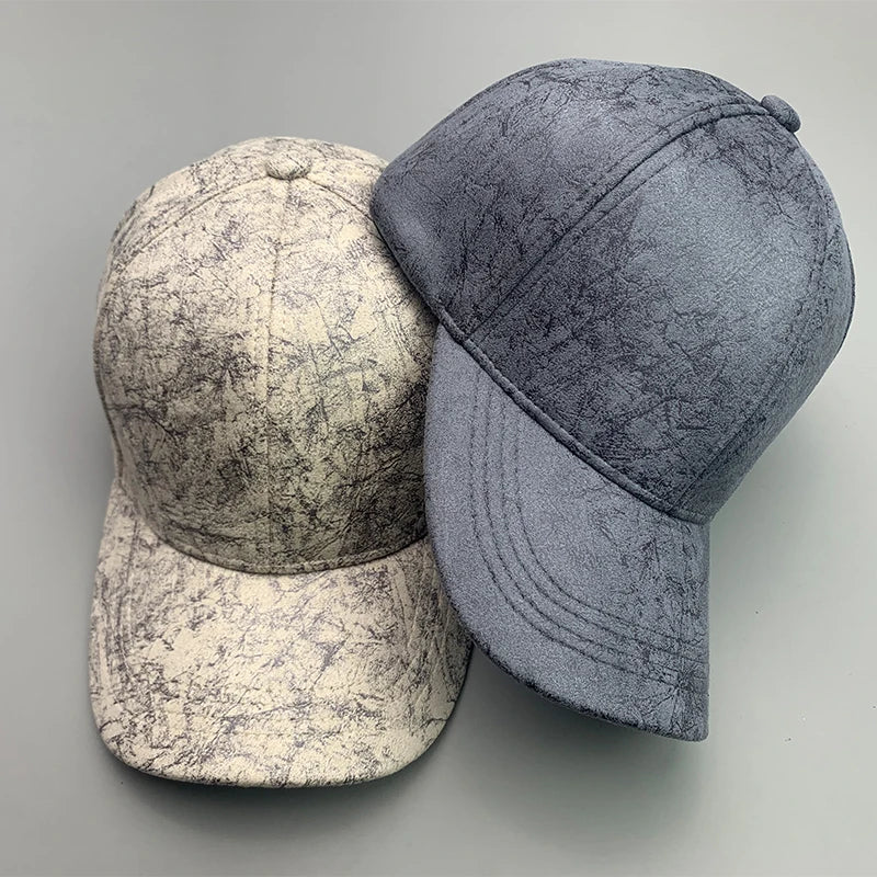 Cool Kpop Serpentine Letter Vegan leather Men Women Baseball Hats Cotton Fashion Breathable Streetwear Funny Sport Hip Hop Caps