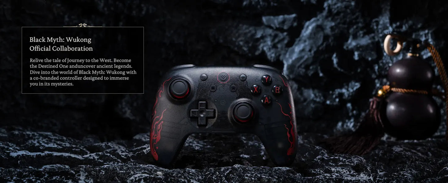 8BitDo Ultimate 2C Wireless Gaming Controller,Gamepad with Hall Effect for PC, Windows 10, 11, Steam Deck, Raspberry Pi, Android