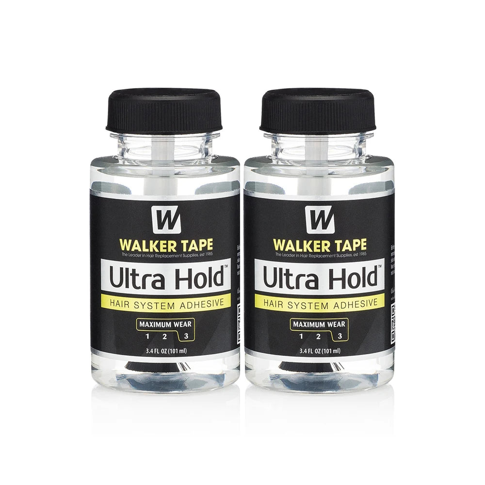 Walker Tape Ultra Hold Hair System Adhesive Maximum Wear 3 3.4 fl oz 101 ml Lace Wigs & Toupees