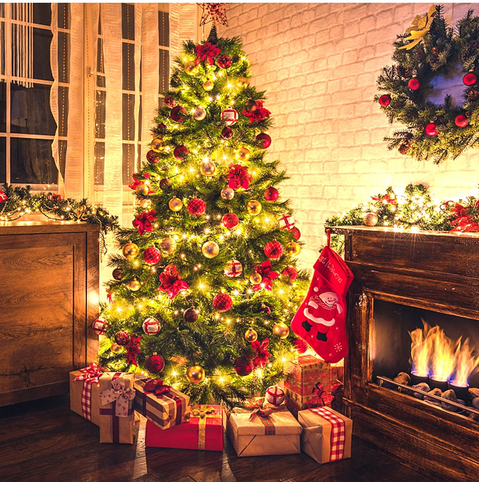 110V 220V Decorative String 50M 100M Led Fairy Lights Holiday Outdoor Lamp Garland For Tree Wedding Party Decoration