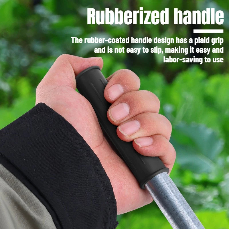 Durable Metal Film Puncher Vegetable Planting and Transplanting Agricultural Film Breaker Plastic Films Puncture Gardening Tool