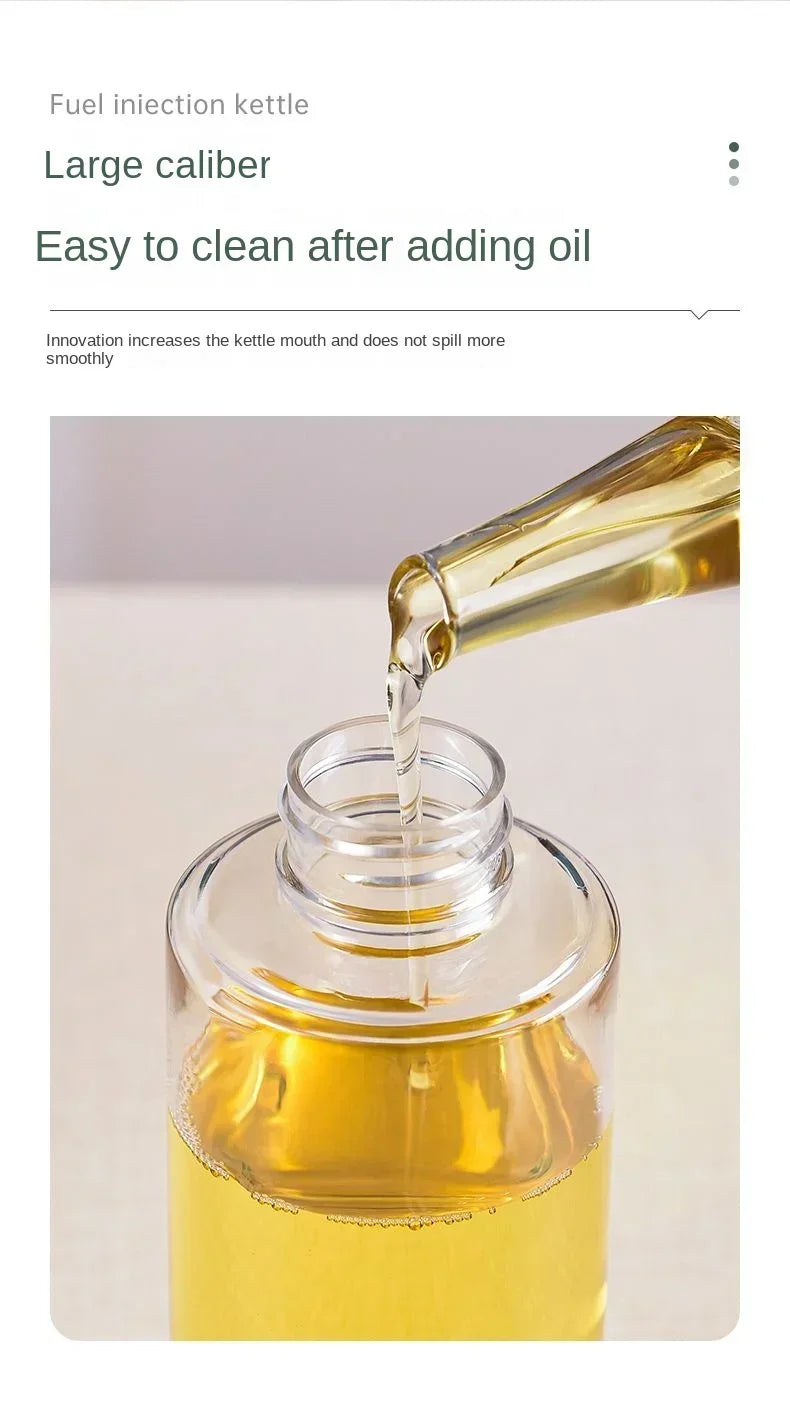 Oil Spray for Cooking Olive Oil Dispenser Bottle Sprayer Mist-Reusable Food Grade Oil Vinegar Spray Bottle Kitchen Accessories