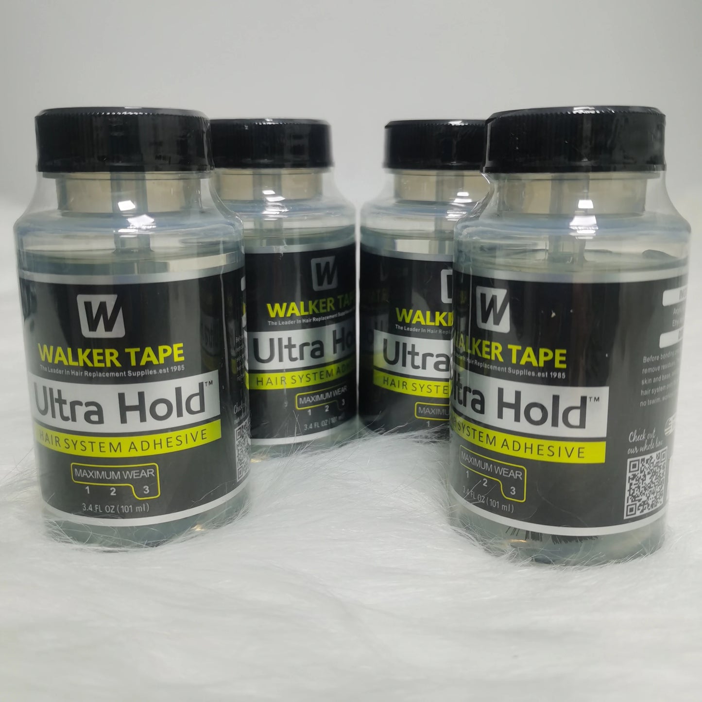 Ultra Hold Wig Glue Waterproof Hair Glue With Brush+Lace Remover For Toupe/Lace Wig/Closure Invisible Hair System Adhesive