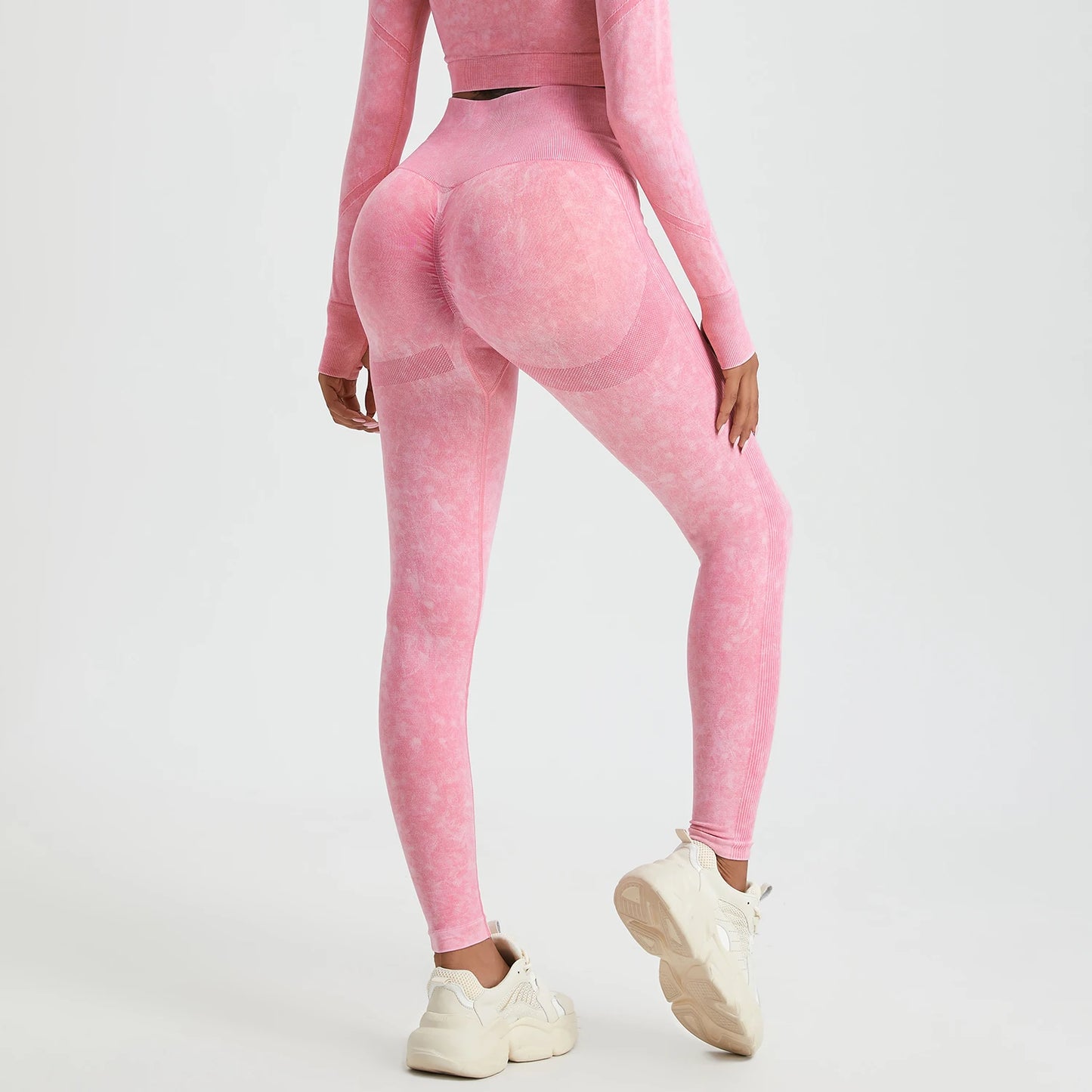 Wash Sexy Push Up Gym Leggings Women High Waist Seamless Skinny Sporty Leggings Women Casual Autumn