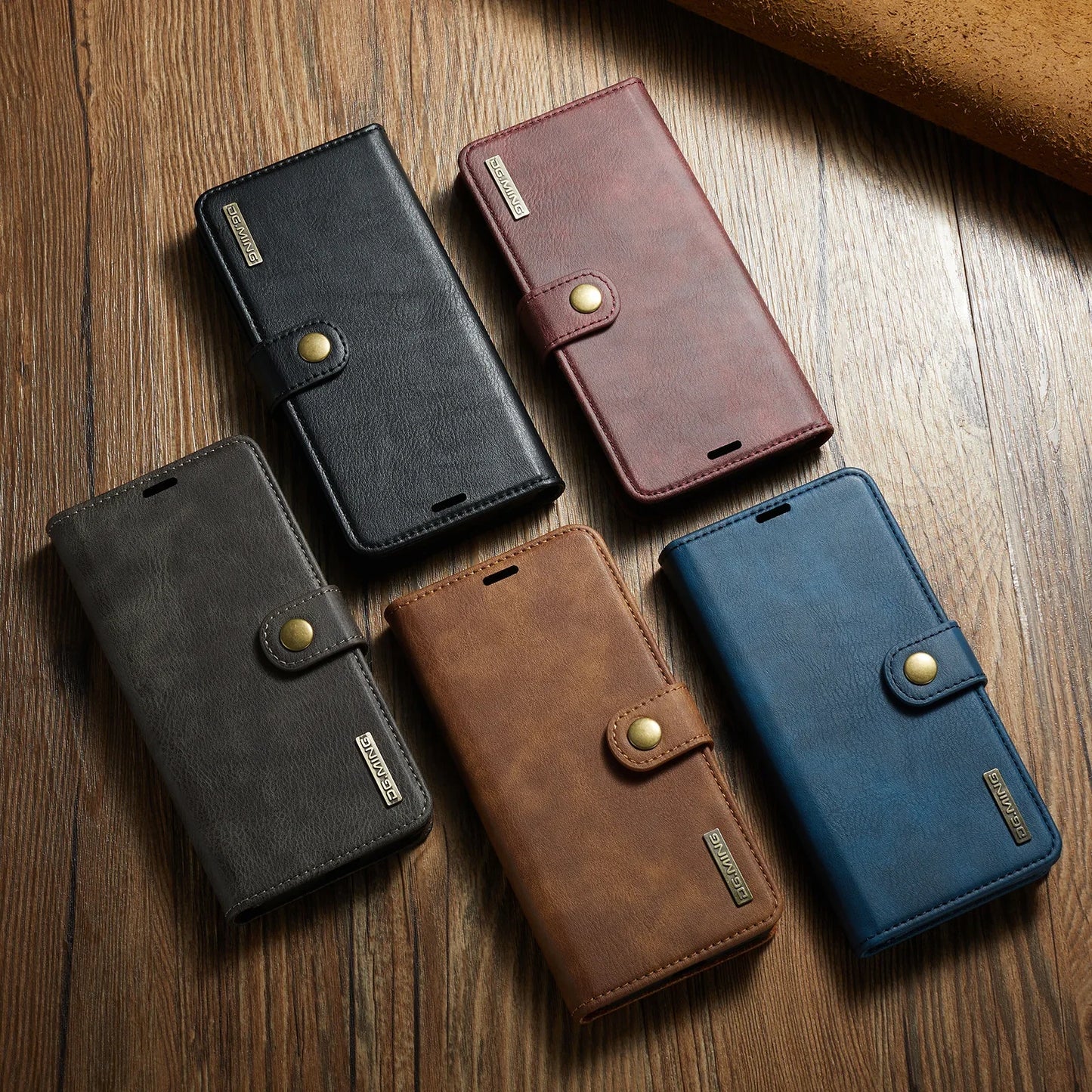 Detachable Magnetic Leather Phone Case for IPhone 16 Pro Max 15 12 13 11 14 Plus XS XR X SE 2022 Wallet Card Holder Cover Coque
