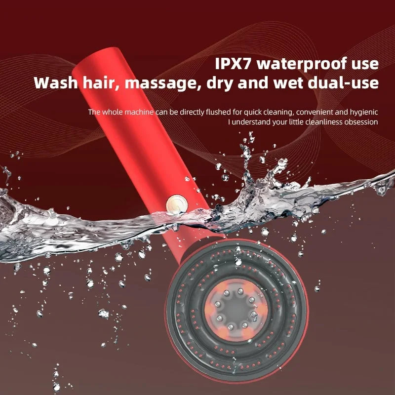 Electric Massage Comb Red light massage comb Scalp Massager for Hair Growth Essence Liquid Nursing Introduced into Scalp