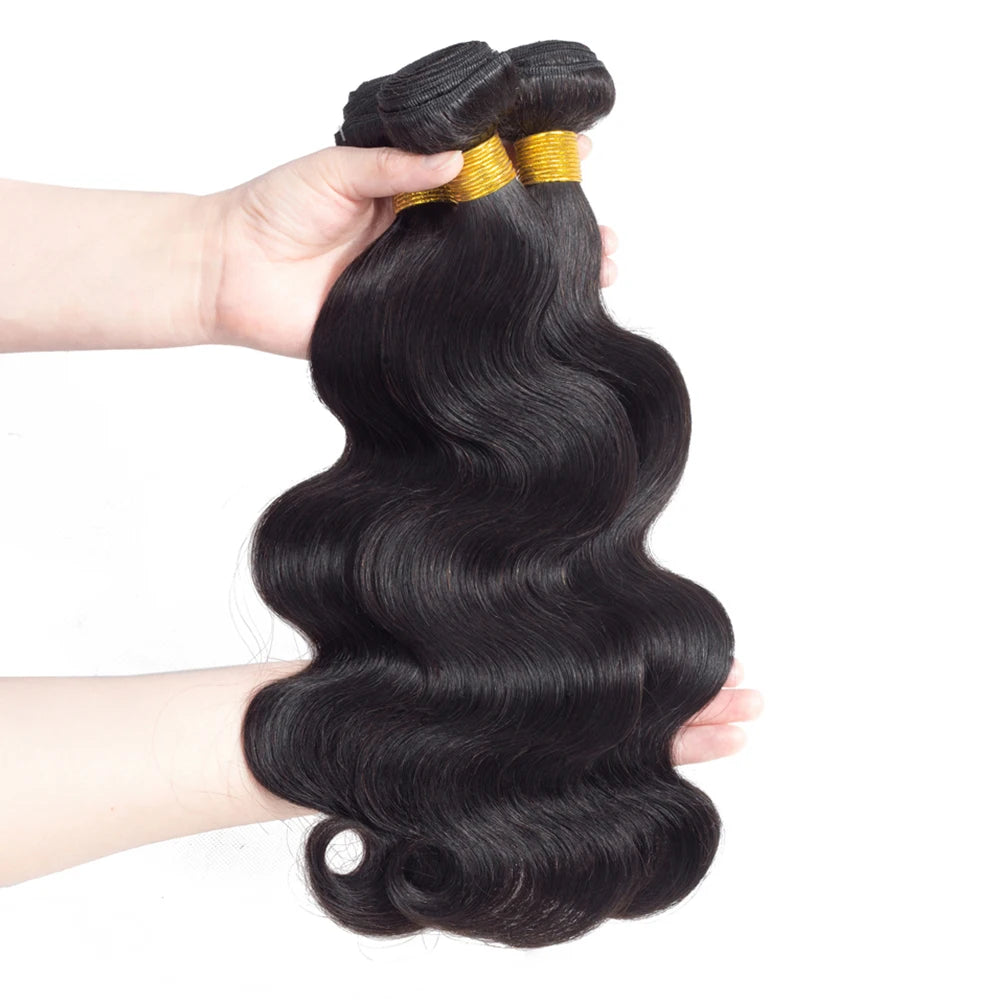 Hot Sale #4 Brown Body Wave Bundles 1/3/4 Brazilian Human Hair Weave Bundles Hair Extension Tissage Human Hair Bundles Remy Hair