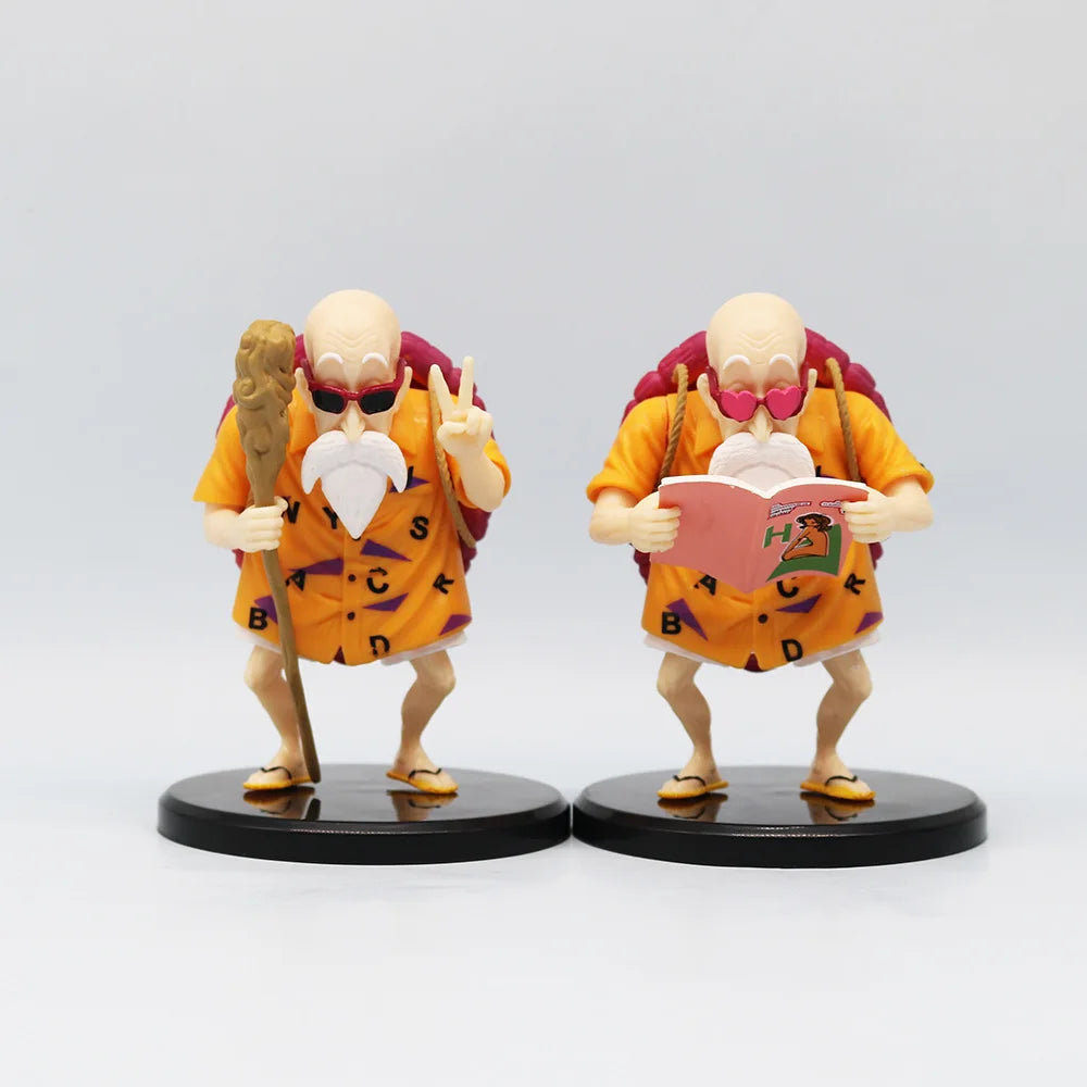 Dragon Ball Z Anime Figure Fashion Style Version Master Roshi Kame Sennin PVC Collection Decoration Action Figurine Toy Kid Gift
