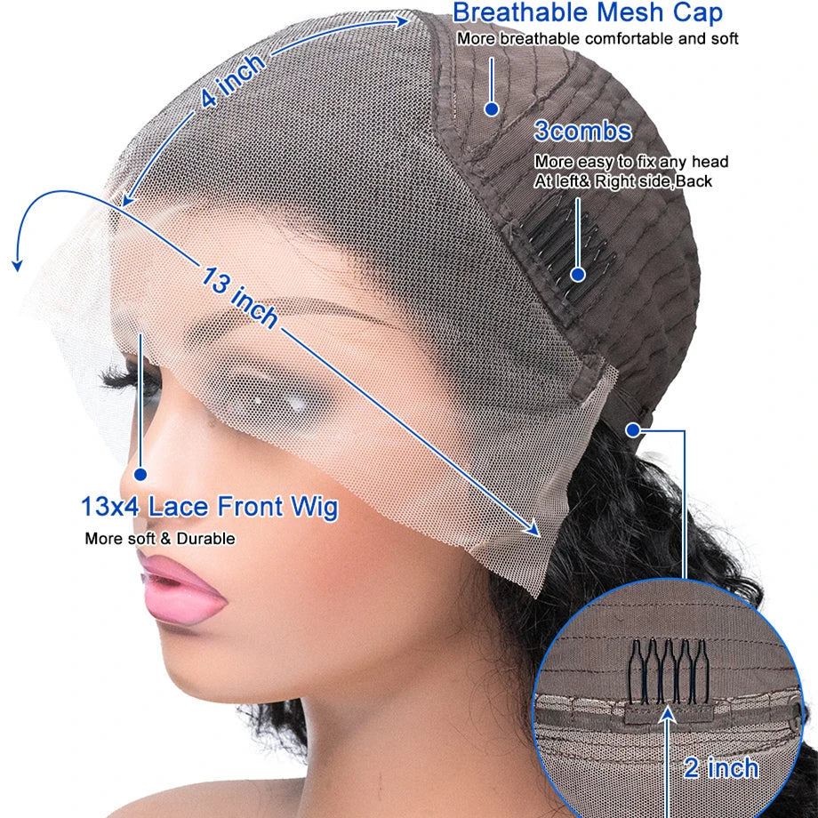 30 40 Inch Straight HD Lace Front Wig Brazilian Cheap Frontal pre plucked Straight Wigs For Women Choice Human Hair 250 Density
