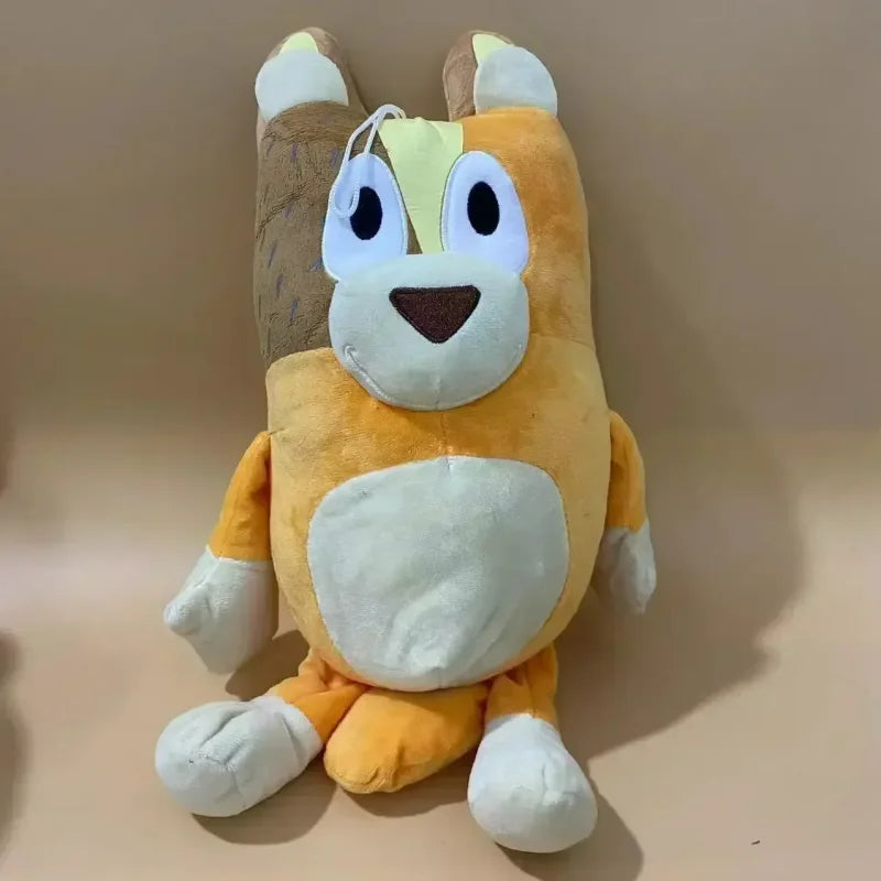 17/28/40cm Bluey & Bingo Family Plush Toys - Cartoon Dog Animals Stuffed Soft Plush Dolls Perfect For Birthday & Christmas Gifts