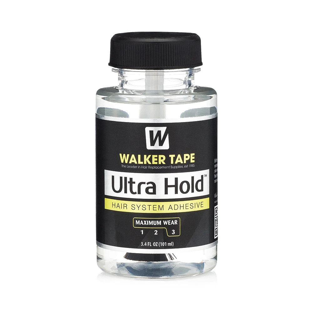 Ultra Hold Brush-on Liquid Bond Hair System Adhesive Silicone Glue For Lace Wig/Toupee/Closure/Beard 3.4/1.4/0.5OZ