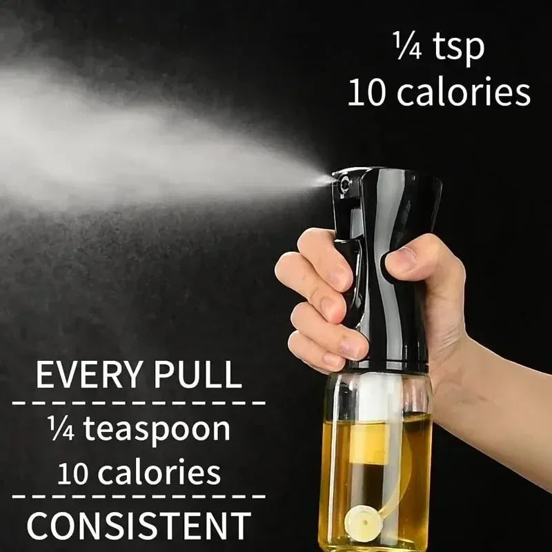 Oil Spray for Cooking Olive Oil Dispenser Bottle Sprayer Mist-Reusable Food Grade Oil Vinegar Spray Bottle Kitchen Accessories