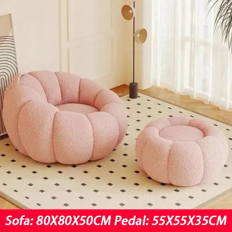 Living Room Angle Sofa Lazy 1 Person Corner Bedroom Sofas Single Relaxing Luxury Aesthetic Sofas Modern Cheap Home Furniture