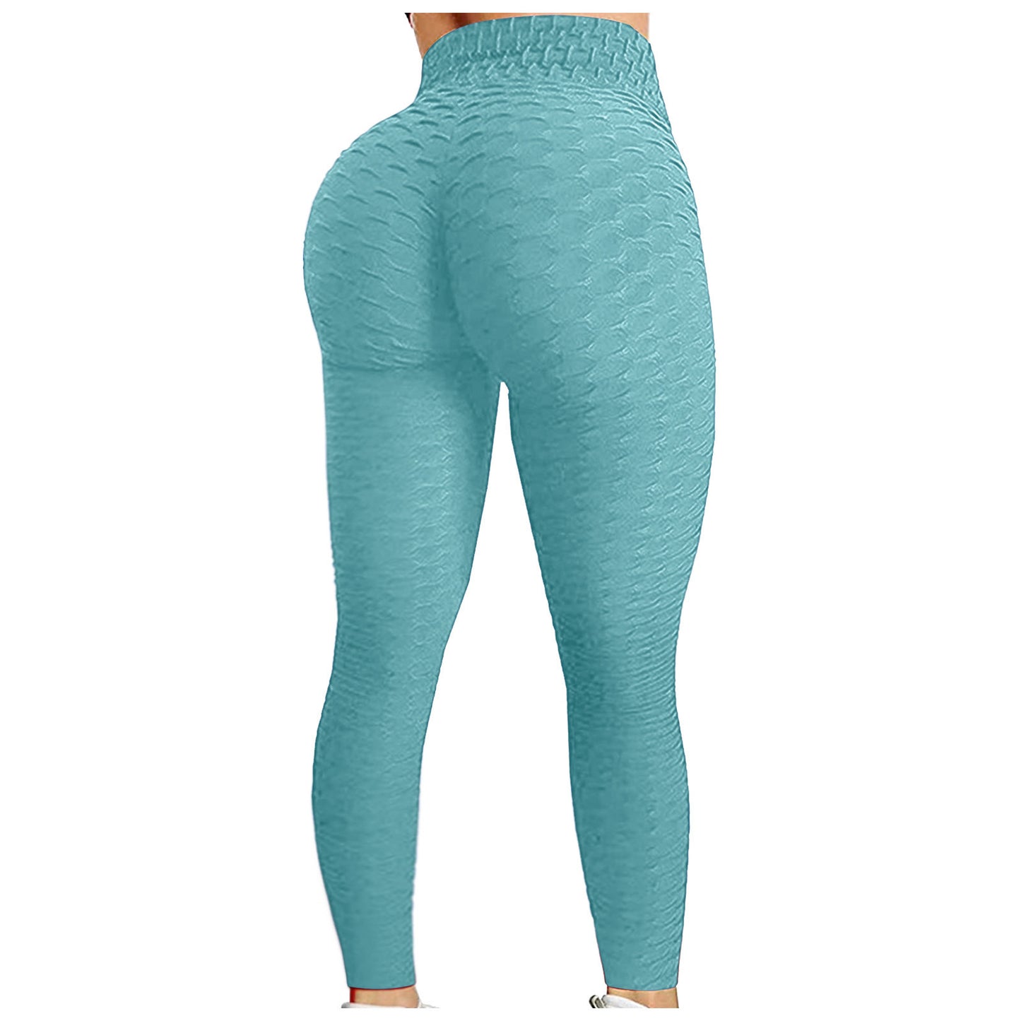 Women's Bubble Hip Lifting ExerciseYoga Pants Women Fitness Running High Waist Gym Fitness Sports Flared Pant Dance Trouers