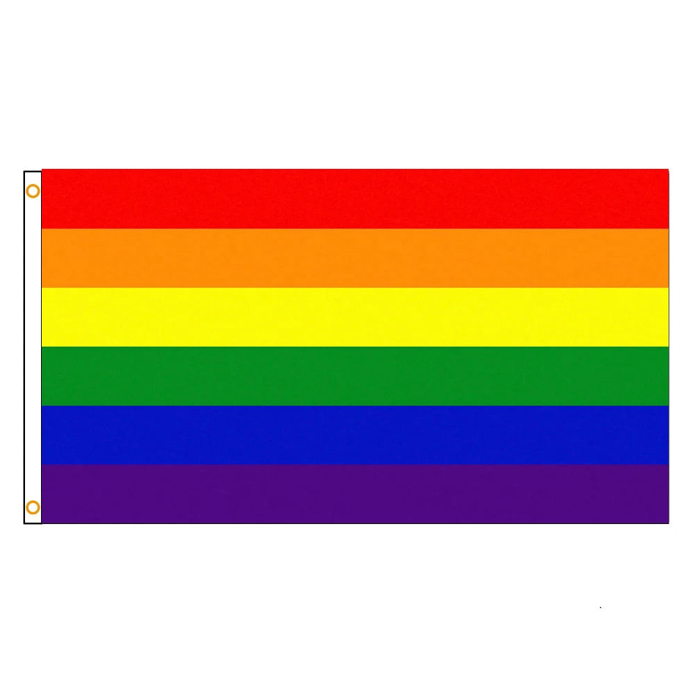 90x150CM LGBT Gay Rainbow Pride Flag