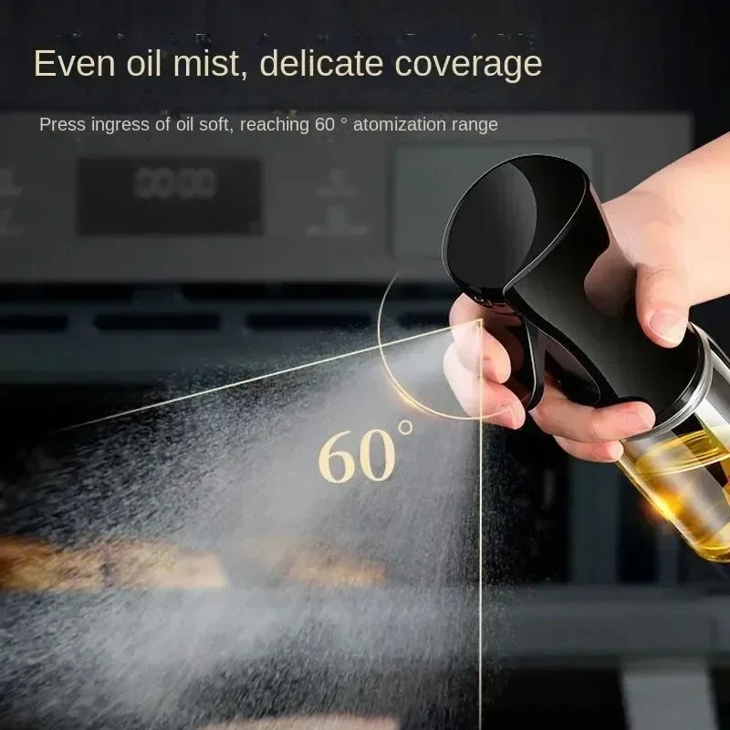 Oil Spray for Cooking Olive Oil Dispenser Bottle Sprayer Mist-Reusable Food Grade Oil Vinegar Spray Bottle Kitchen Accessories