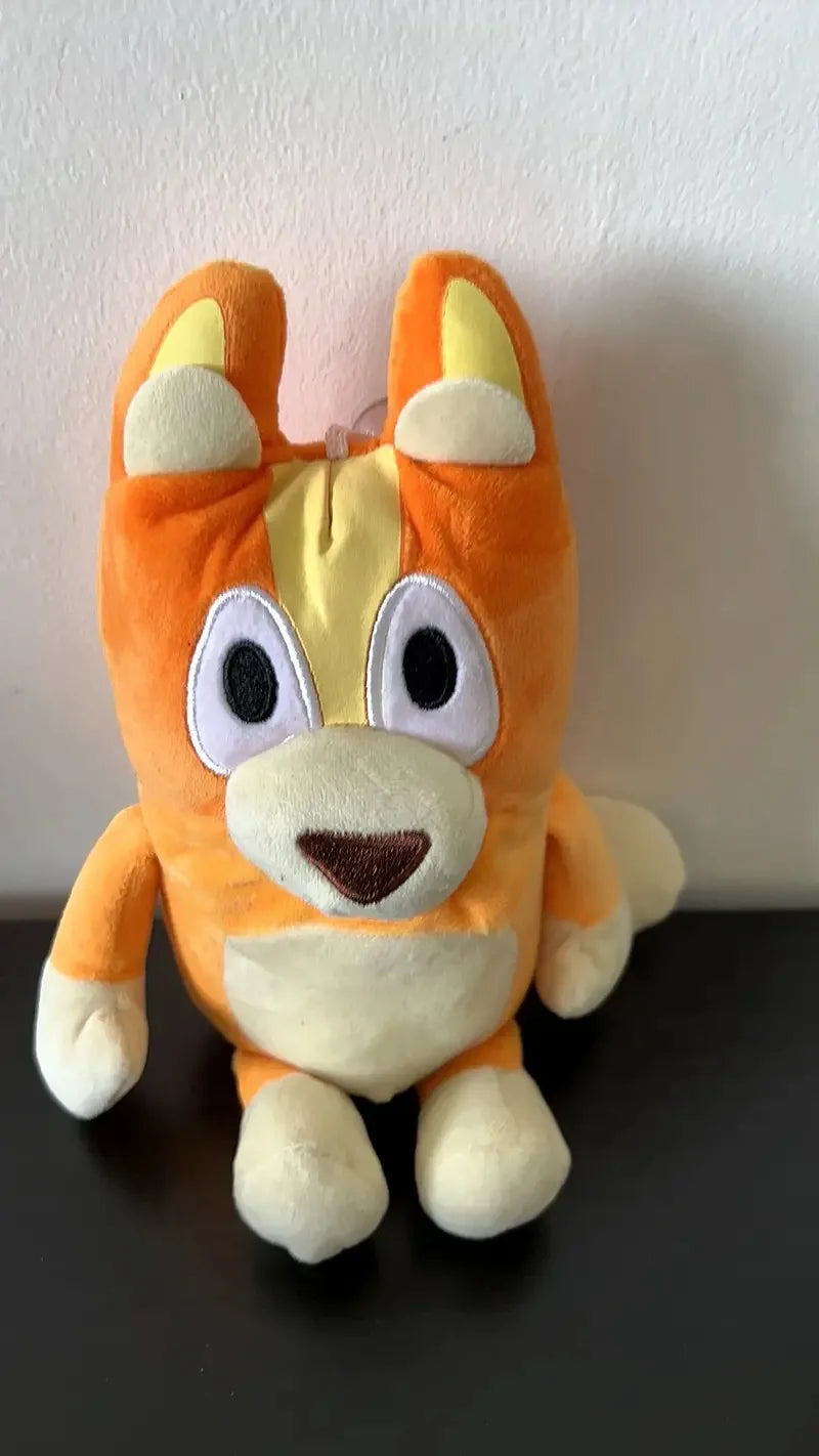 17/28/40cm Bluey & Bingo Family Plush Toys - Cartoon Dog Animals Stuffed Soft Plush Dolls Perfect For Birthday & Christmas Gifts
