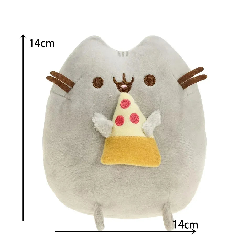 Multiple Pusheen Plush Throw Pillows Cute Home Bedroom Cartoon Stuffed Model Dolls Toys Girl's Room Decoration Christmas Gifts