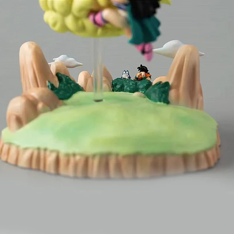 Anime Dragon Ball Figures Goku Figurine Chichi Action Figure Dbz Pvc Statue Cute Doll Gk Collectible Model Decoration Toys Gifts