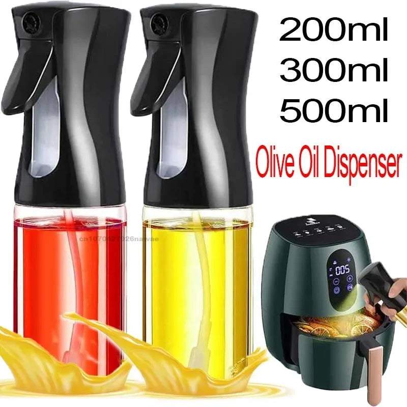 Oil Spray for Cooking Olive Oil Dispenser Bottle Sprayer Mist-Reusable Food Grade Oil Vinegar Spray Bottle Kitchen Accessories