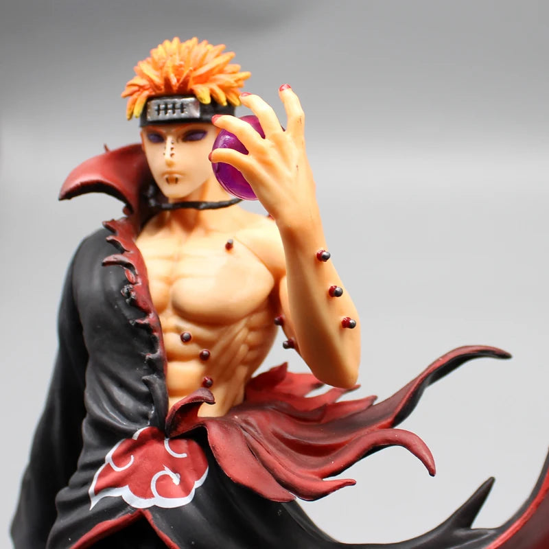 29cm Classic Naruto Pain Figurine Gk Action Figures Model PVC Statue Collectible Decoration Desktop Ornament Birthday Toys Gift