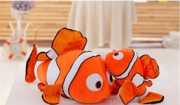 Disney Caroon Movie Finding Nemo Plush Toys Kawaii Marlin Nemo Plush Doll Soft Stuffed Dory Fish Doll Pillow Xmas Gift For Boys