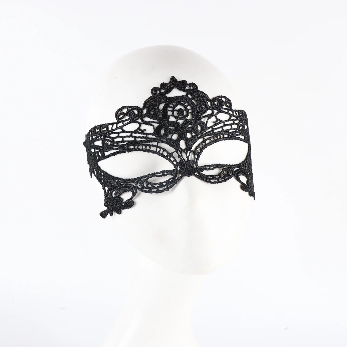 Black Queen Lace Mask Embroidery Appliques Party Costume Carnival Mask Woman Accessories Wedding Mask Halloween Masquerade Mask