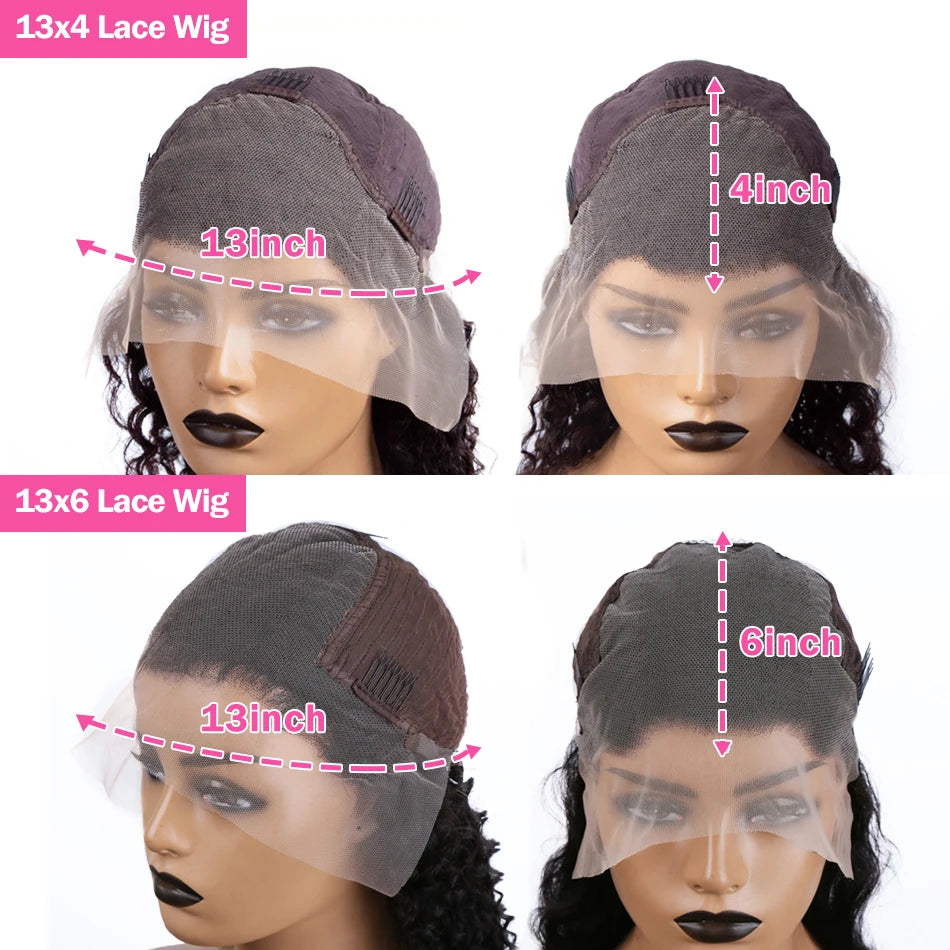 300% Density Ombre Highlight Body Wave 13x4 HD Lace Front Human Hair Wig Curly 1B/30 Black Brown Colored 13x6 Lace Frontal Wigs