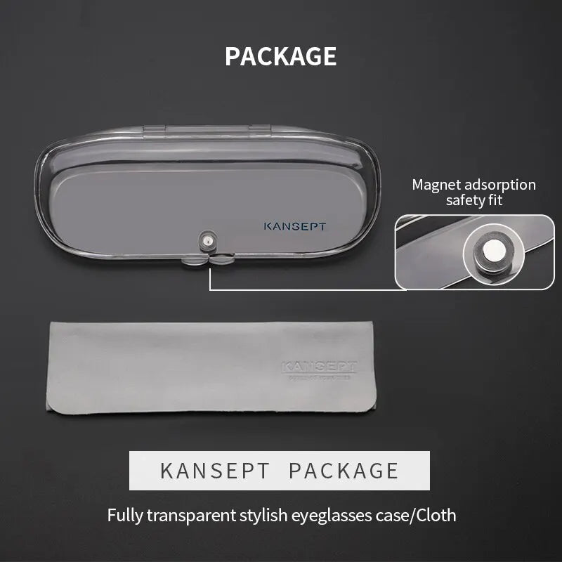 KANSEPT Women's Grade Glasses to Read Woman Myopia Lenses Woman's Eyeglasses Sunglasses for Men Eyepieces Eyewear Prescription