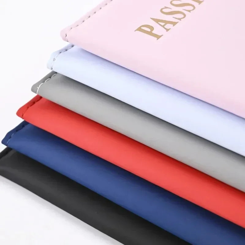 Fashion Women Travel Passport Cover Holder Case ID Credit Card Holder Travel Accessories Map Passports Wallet Ticket Protective