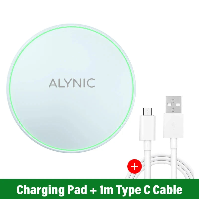 30W Fast Wireless Charger Pad for iPhone 14 13 12 11 Pro Max Samsung Galaxy S22 S21 S20 S10 S9 Xiaomi Wireless Charging Station