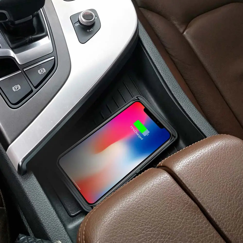 Car Wireless Charger Silicone Non Slip Pad for iPhone 15 14 13 12 Pro Max Car Wireless Charging Pad Fast Charging Station