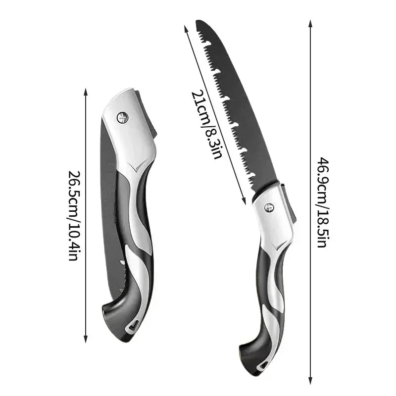 Gardening Portable Saw Secateurs Outdoor Logging Folding Hand Saw For the Garden Multifunctional Pruner Grip Tok Foldable Tools
