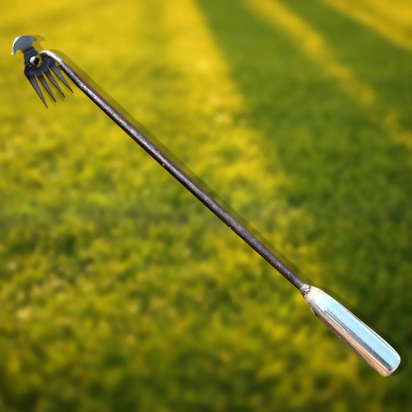 Hand Weeder Tool with Long Handle Manual Weed Digger for Yard Lawn Farmhouse Gardening