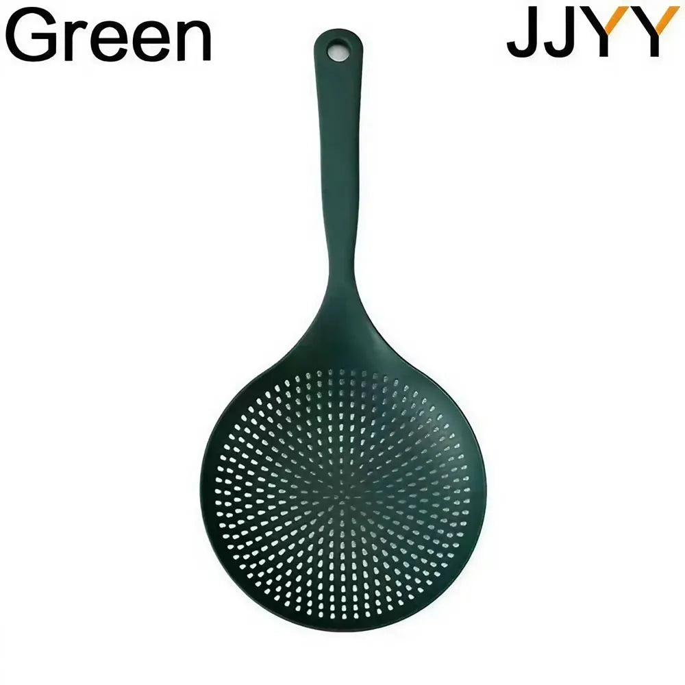 Large Colander Kitchen Large Noodle Spoon Long Handle Spoon High Temperature Non-stick Pan Colanders Strainers Kitchen Utensils