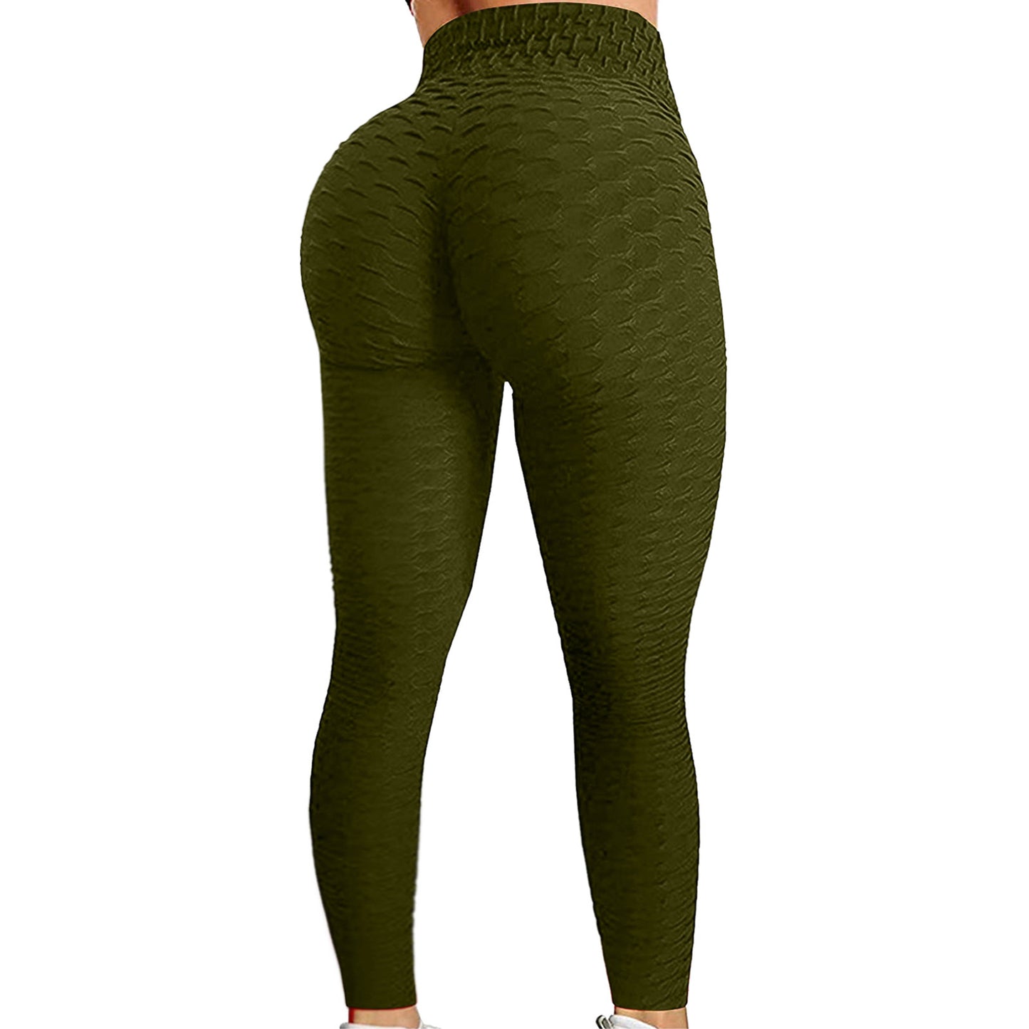 Women's Bubble Hip Lifting ExerciseYoga Pants Women Fitness Running High Waist Gym Fitness Sports Flared Pant Dance Trouers