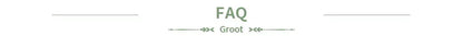 Modern Vases For Flowers Pot Groot Garden Pots Planters Anime Figurines Home Decoration Accessories Office Storage Pen Case