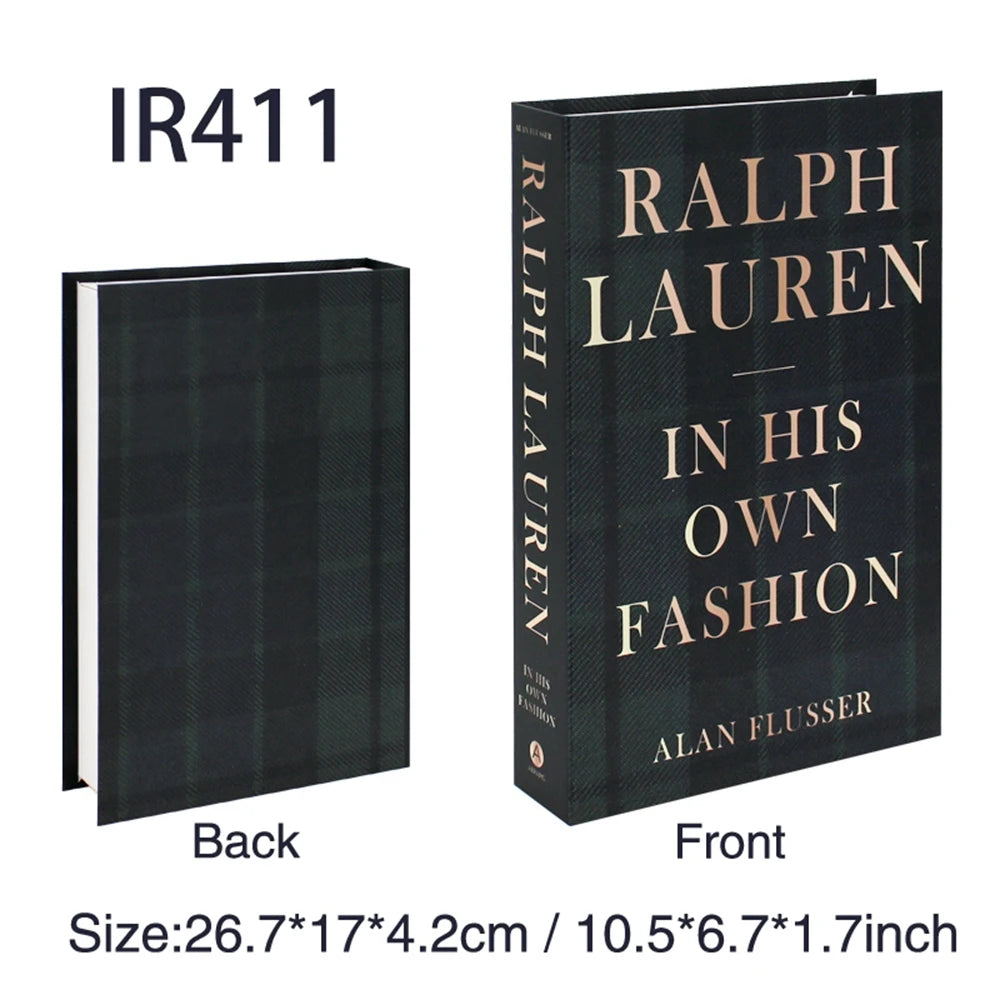 Luxury Fake Books Home Decoration Accessories for Living Room Fashion Home Decor Prop Books Simple Nordic Coffee Table Books