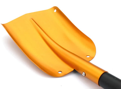 Foldable Auto Emergency Snow Shovel with Extendable Handle, Aluminum Lightweight Snow Shovel for Car,Outdoor Camping Ski,Garden