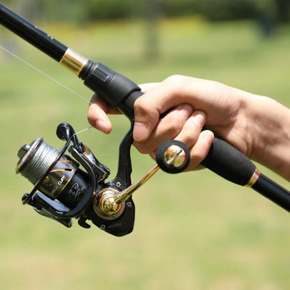 Sougayilang 2.1m 2.4m Telescopic Fishing Rod Ultralight Weight Spinning Rod Casting Fishing Rod Carbon Fiber Fishing Rod Tackle