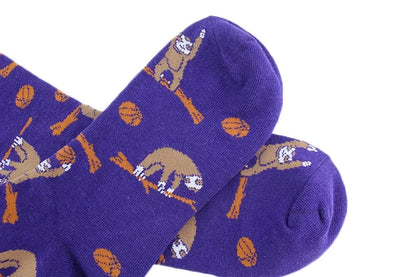 Animal Pug Elephant Lionu Funny Socks Men Chili Hamburg Pizza Crew Socks Harajuk Novelty Gift Sokken Unisex Skateboard Socks