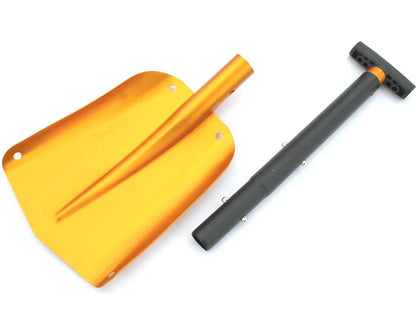 Foldable Auto Emergency Snow Shovel with Extendable Handle, Aluminum Lightweight Snow Shovel for Car,Outdoor Camping Ski,Garden